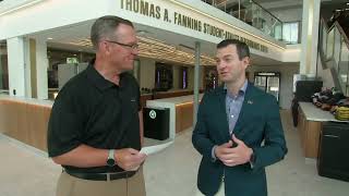 GT FB: Ryan Alpert Fanning Center Tour on ACC Huddle Special: Road Trip
