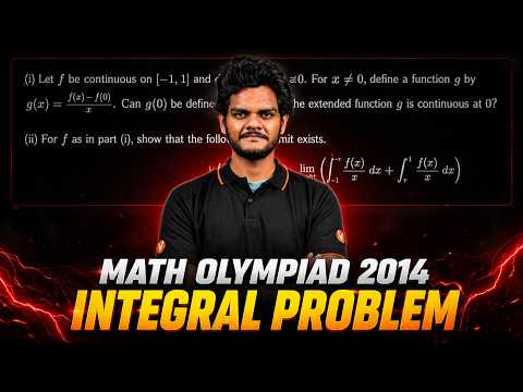 Can You Solve This CMI Integral? | ISI 2027 Preparation