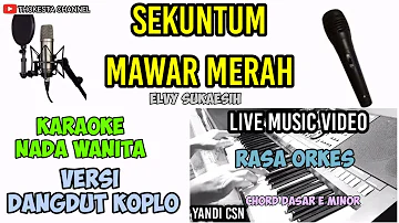 SEKUNTUM MAWAR MERAH KARAOKE KOPLO ELVY SUKAESIH