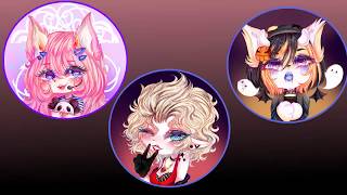.:speedpaint:. Chibi buttons batch 1/2 | commissions #80