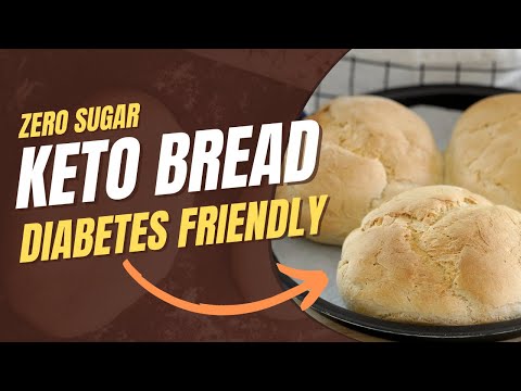 2 Ingredient Keto Bread Recipe (Diabetes-Friendly)