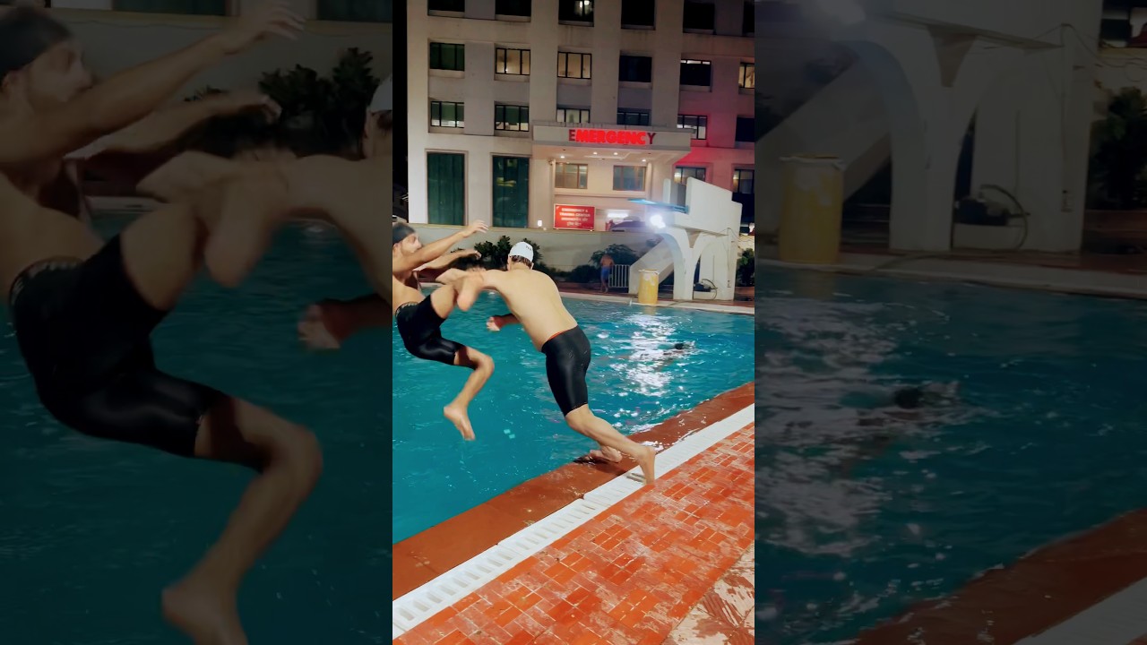 Wwe in the pool(part-1)😱 