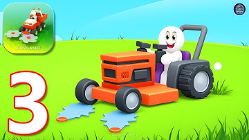 Stone Grass - Gameplay Walkthrough Part 3 - Conquer Lands, Grow Strong (Android, iOS)