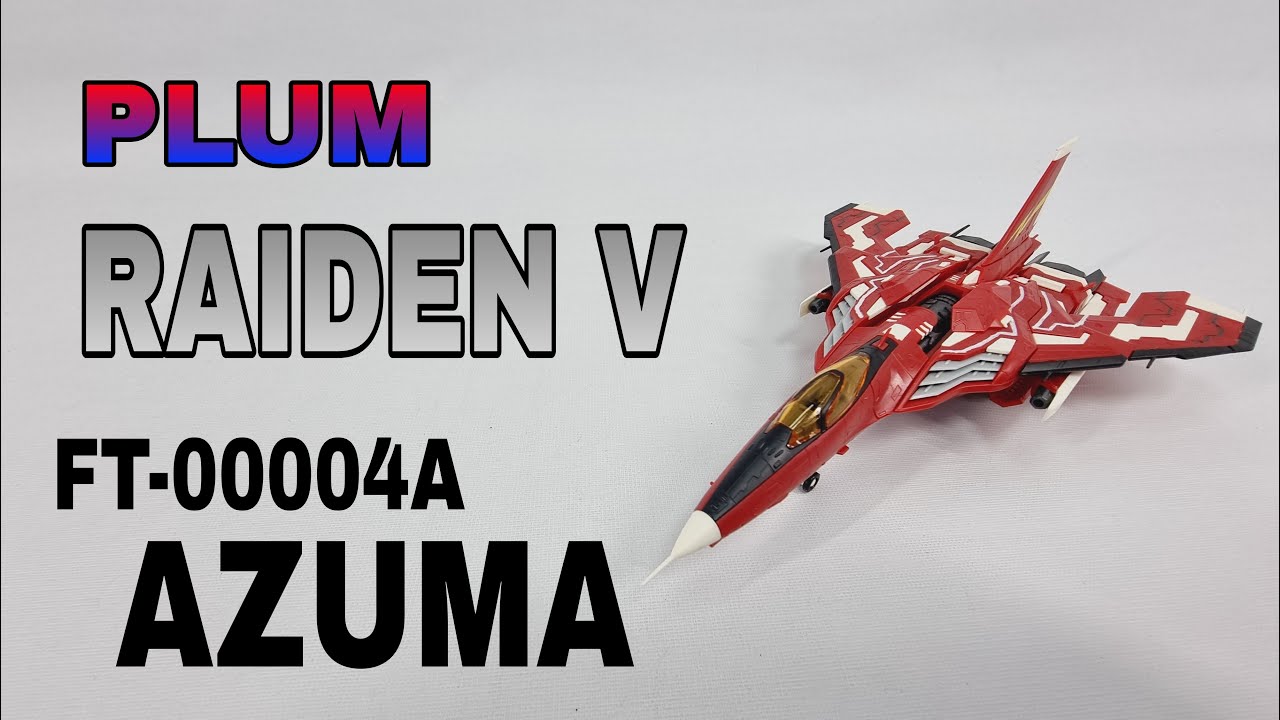 Plu Raiden V FT-00004A Azua (Player 2) Kit De Odelo De Plástico A