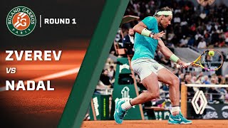 French Open 1st round: Rafael Nadal falls to Alexander Zverev in straight sets | NBC Sports