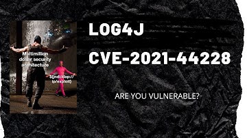 Log4J Security Vulnerability: CVE-2021-44228 (Log4Shell) - in 7 minutes or less (PATCH NOW!)