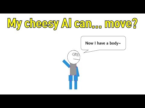 I teach AI to move with using NEAT