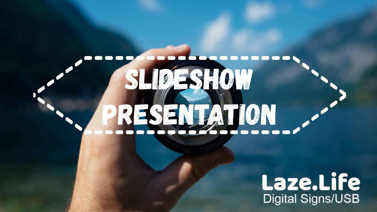 Laze.Life Digital Signs Slideshow Presentation