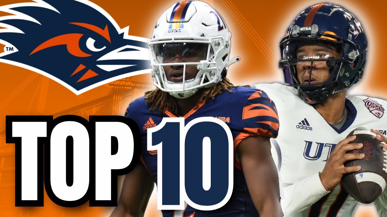 UTSA Roadrunners TOP 10 Football Players for 2023 YouTube