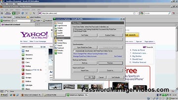RoboForm Pro Restoring Your Password Data - Video Five