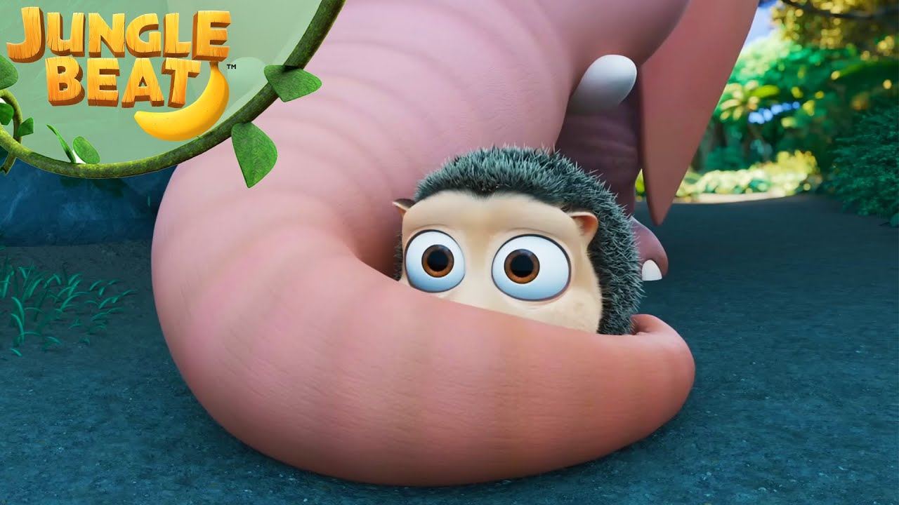 Try not to scream challenge! | Jungle Beat: Munki & Trunk | Kids Cartoon 2025