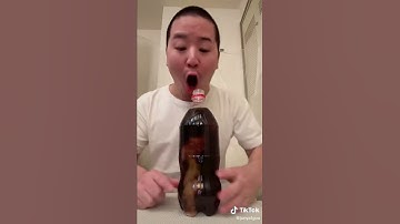 Mentos in Coke with Junya