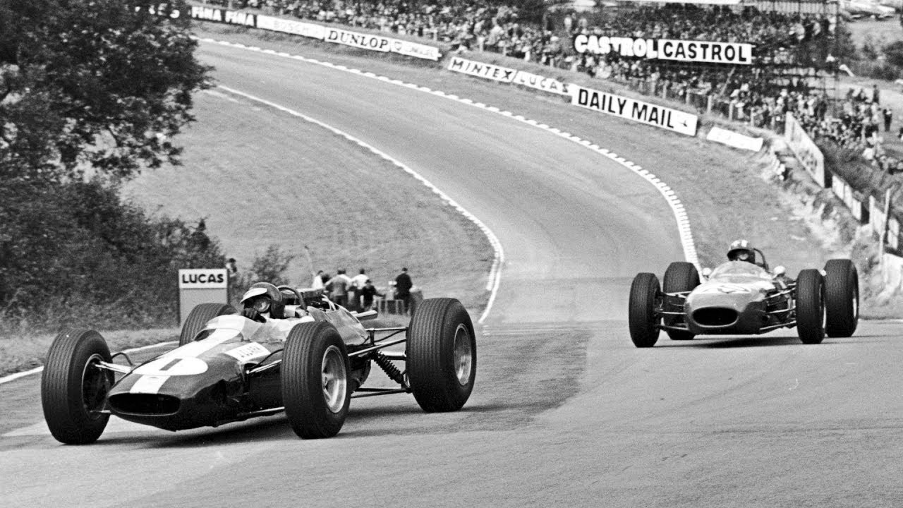 1964 July 11th Jim Clark Wins The British Grand Prix. YouTube