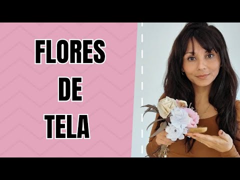 Flores de tela para bodas