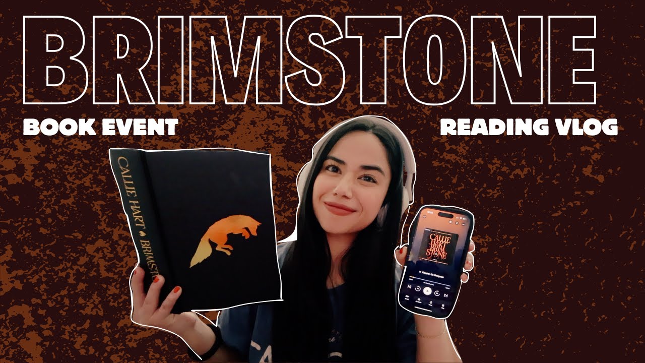 Brimstone Book Event 🔥 | Spoiler Free Reading Vlog | Booktube