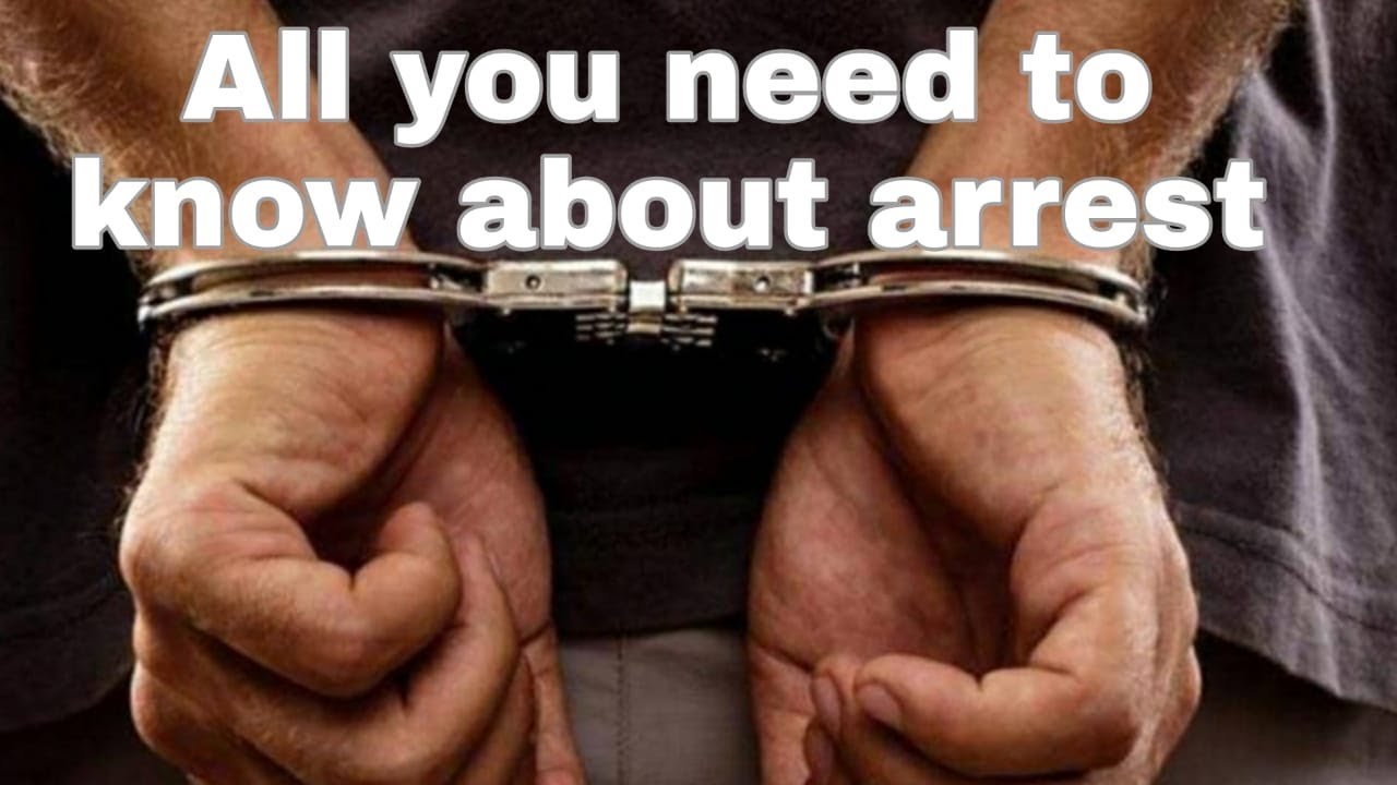 Arrest in Crpc|| section 41 to 46 || when how who can arrest? - YouTube