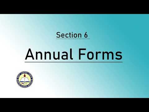 WCCUSD Annual School Forms
