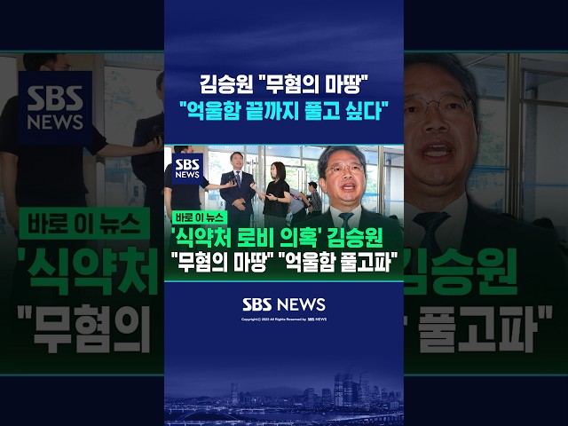 "그 부분은 무혐의를 했어야 마땅한데.." #shorts