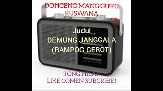 Download Lagu #DONGENGSUNDA DEMUNG JANGGALA SI RAMPOG GEROT ( SERI KA 1 ) MP3