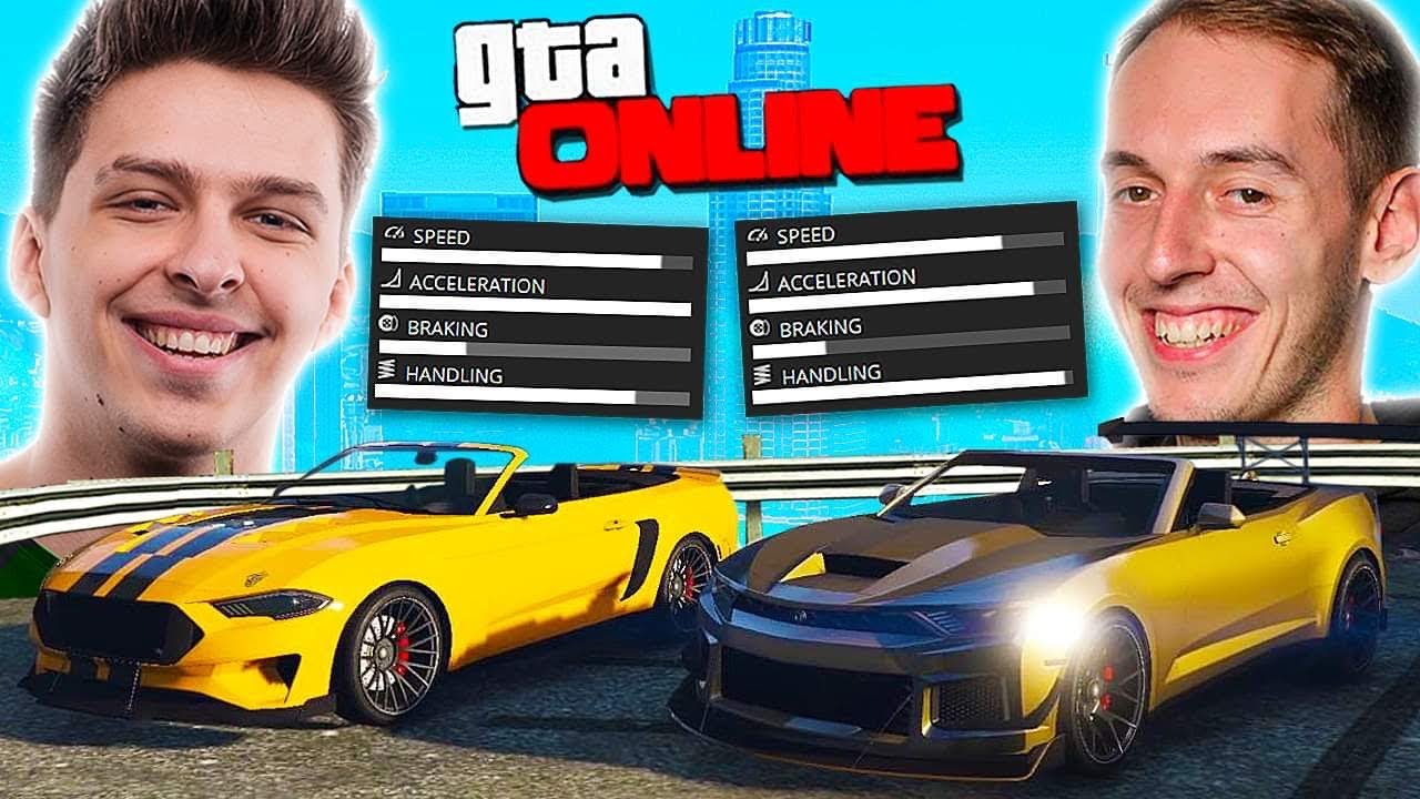 MŮJ MUSTANG VS TOMÁŠOVO CAMARO | GTA ONLINE