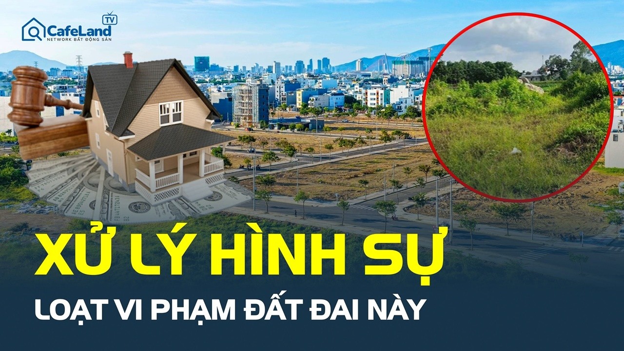 Cảnh báo: Từ 2026, loạt VI PHẠM ĐẤT ĐAI này có thể sẽ bị XỬ LÝ HÌNH SỰ | CafeLand
