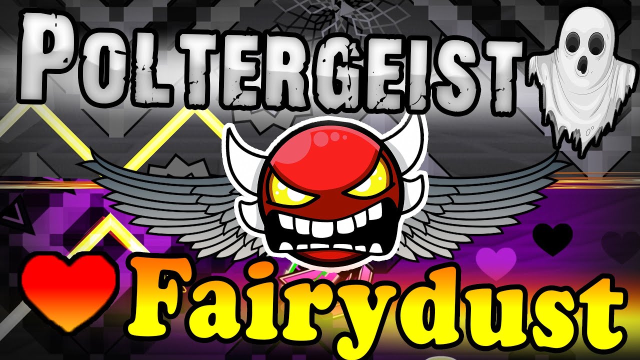 Скилл на Волне Растёт! Fairydust и Poltergeist Мой Первый NC Инсейн Демон Geometry Dash [14]