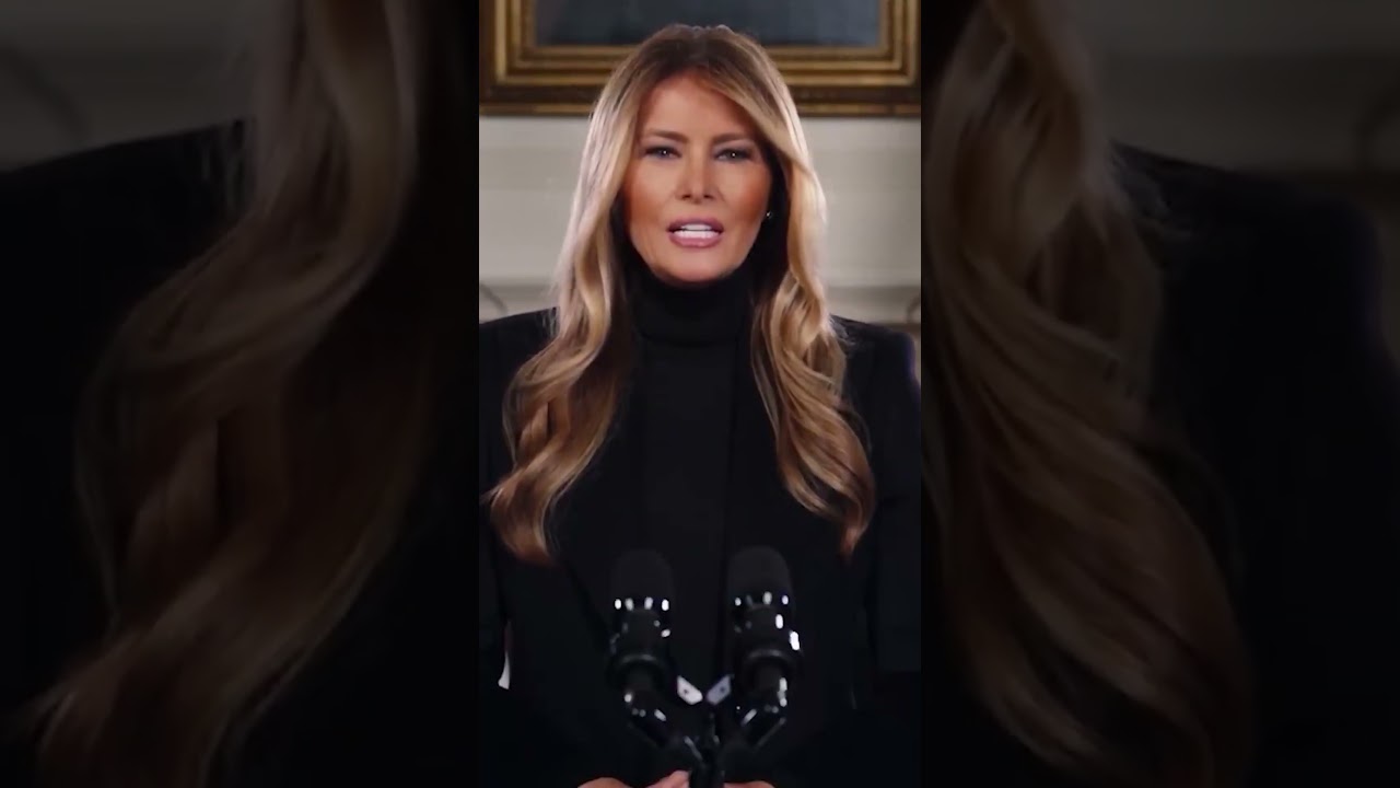 First Lady Melania Trump: 'Remember, Never Surrender Your Thinking To AI'
