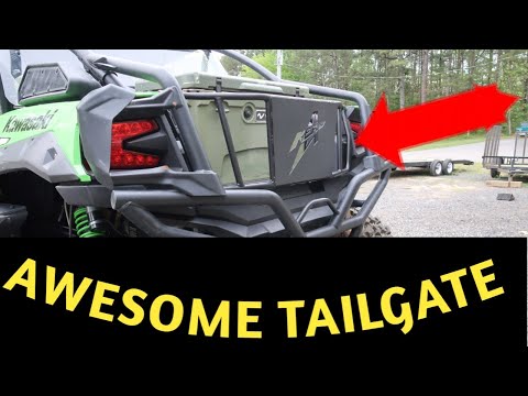 Bed Enclosure Cargo Barricade Storage For 2020-2026 KAWASAKI Teryx