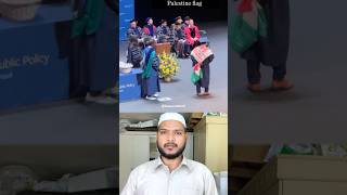 Stage Par Palestine Flag Lehraate Hi Macha Hungama #shorts