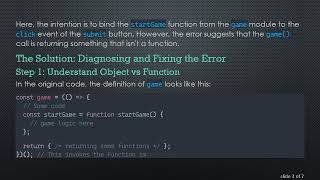 Troubleshooting Uncaught TypeError: object is not a function in JavaScript Event Listeners