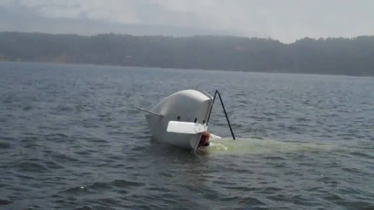 Capsize practice - finally did it!