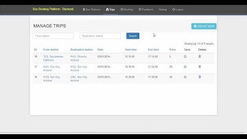 [ProjecTemplate] Bus Booking Platform - Website Backend