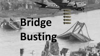 Bridge Busting B-17 Bombers over Cologne, Germany – Case Study Review
On Jan 14, 1945 the 8th US Army Air Forces sent 70 B-17 bombers to destroy the Cologne Bridge of Deutz. This bridge spans the Rhine river. The bombers sighted the bridge visually and released 72 M65 1,000 lbs general purpose bombs from an altitude of 25,200 feet. 98% of the bombs struck within 1,000 feet of the aim point with multiple bridge strikes. Bomb placement accuracy was considered excellent. The video will address the best bomb size and fuse time delay setting to destroy a thorough type suspension bridge and walk through a narration of the attack. Bridge Busting B-17 Bombers over Cologne, Germany – Case Study Review