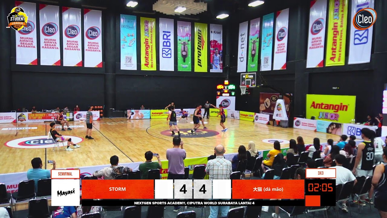 CLEO NEXTGEN STUDENT LEAGUE 2025 | BG GOLD 3 X 3 COMPETITION | STORM VS 大猫 (dà mão)