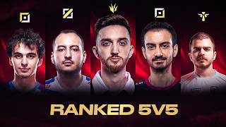 ON THE WAY TO RANK 1 WITH A LEGENDARY SQUAD! - 5v5 Ranked Mode
