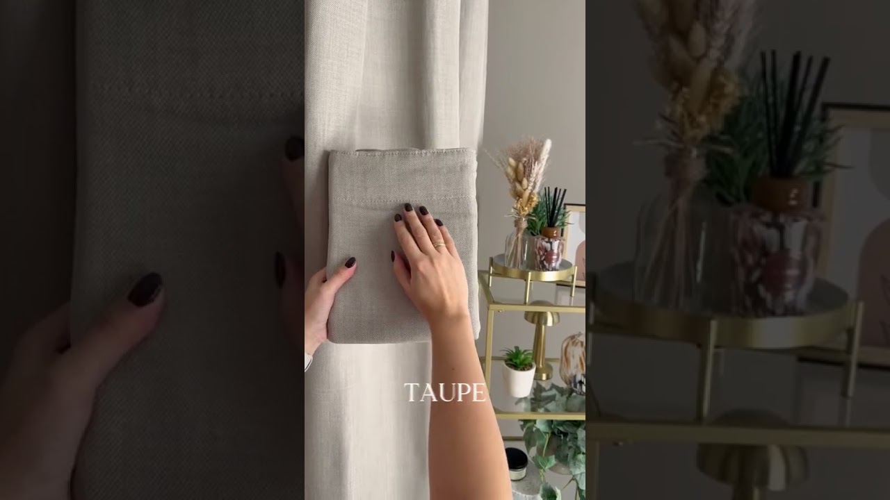 Zasłony zaciemniające blackout Calis w pięknych odcieniach!