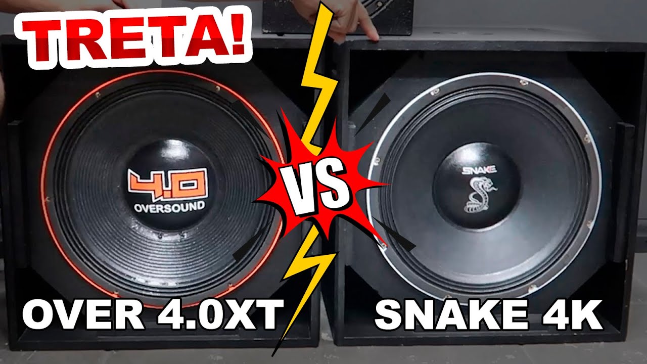 Snake ESX155 x Oversound 15/800st teste simples! 