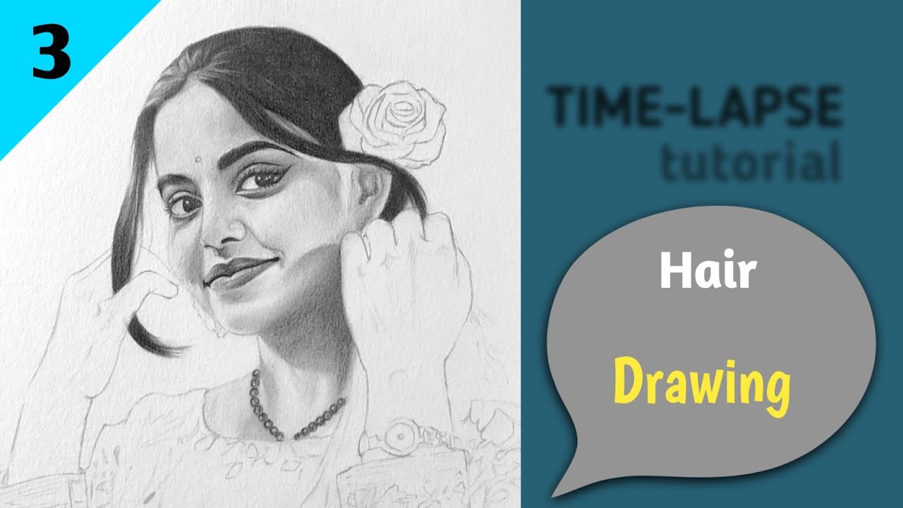 Hair Part Time-Lapse | Realistic Hair Making Time-Lapse Tutoria 