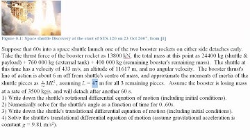 Eng Phys 2P04 2015 Lecture 9: Advanced Dynamics Problems I: Rocketry