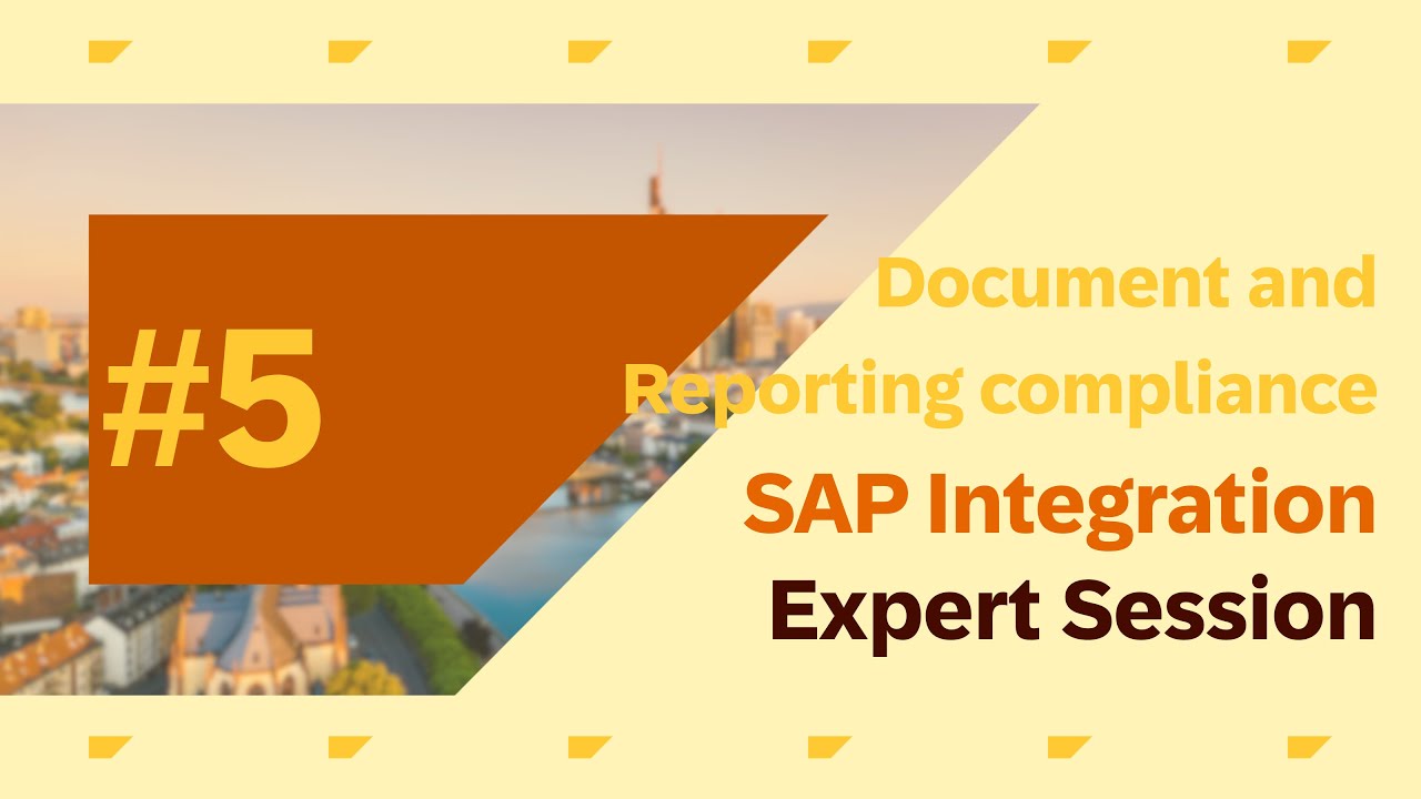 SAP Document and Reporting Compliance - One Automated Compliance Solution Worldwide (B2B/B2G)