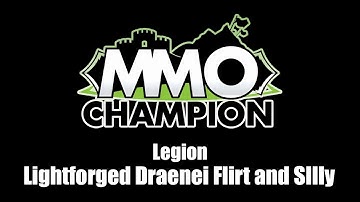 Patch 7.3.5 - Lightforged Draenei Flirt and Silly