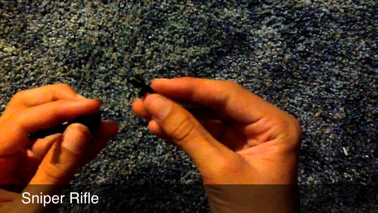 How To Build A Lego Chainsaw, Sniper Rifle And Portal Gun YouTube