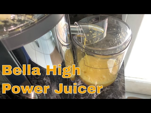 First time use of the @officialbellalifestyle Bella High Power Juice E