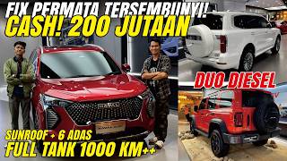 BANYAK YANG GAK TAU! GWM 200 JTAN SEKALAS H-RV \u0026 LEBIH IRIT DARI LCGC, TANK 300 \u0026 500 DIESEL READY