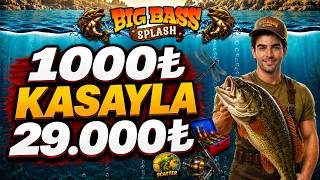 BİG BASS SPLASH | 1000₺ KASAYLA 49.000₺ | SLOT OYUNLARI KÜÇÜK KASA | SLOT TAKTİK#bigbass#slot#casino