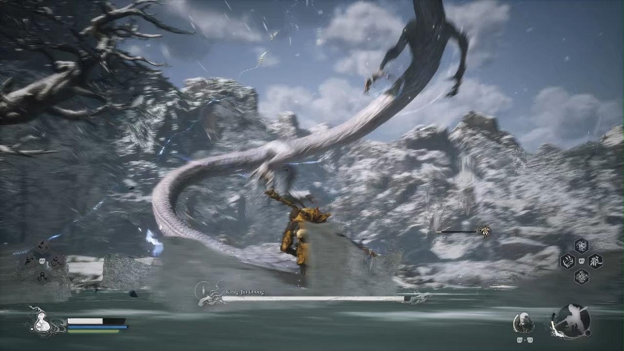 Black Myth: Wukong-Kang-Jin Loong Boss Fight(4K 60FPS)