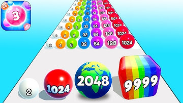 TikTok Gameplay Video 2023 - Satisfying Mobile Game Max Levels:Marble Run 3D Gameplay