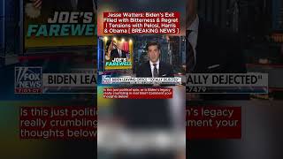 Celebrity Jesse Watters: Biden’s Exit Filled with Bitterness & Regret | Tensions with Pelosi, Harris & Obama Profile