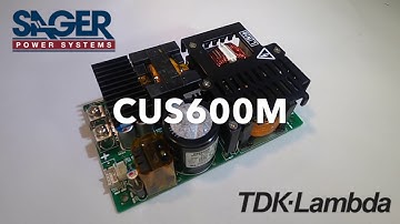TDK Lambda CUS600M Series - Sager Power Systems