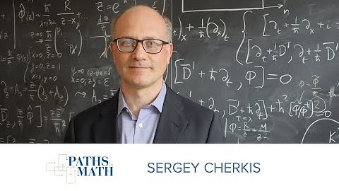 Paths to Math: Sergey Cherkis | Institute for Advanced Study